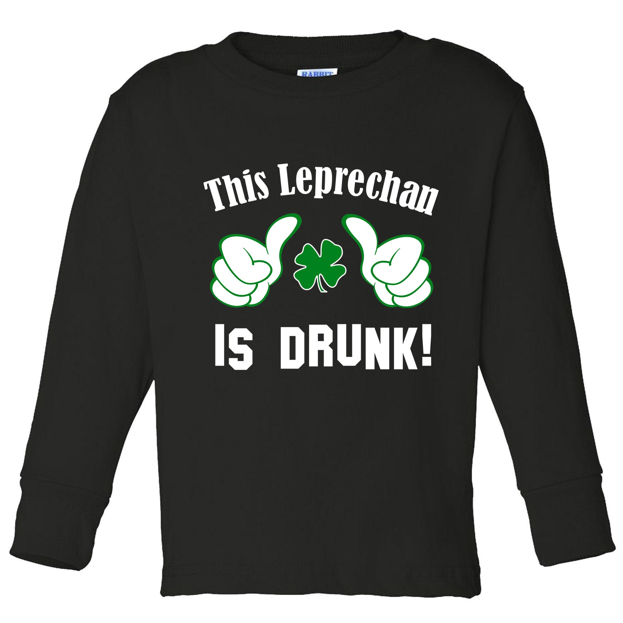 This Leprechaun Is Drunk Toddler Long Sleeve Shirt