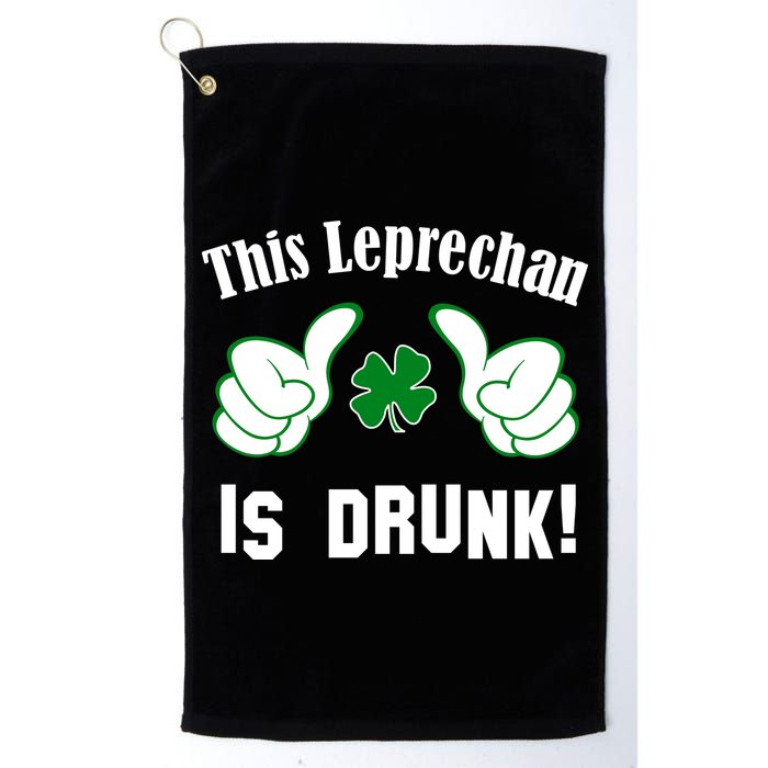 This Leprechaun Is Drunk Golf Towel