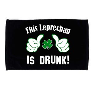 This Leprechaun Is Drunk Microfiber Hand Towel