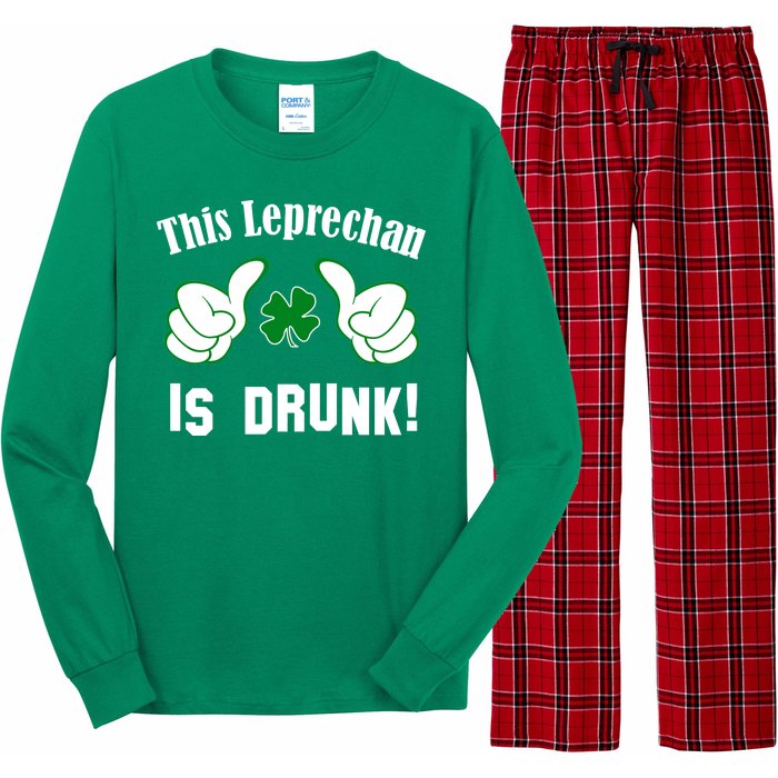 This Leprechaun Is Drunk Long Sleeve Pajama Set