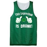 This Leprechaun Is Drunk Mesh Reversible Basketball Jersey Tank