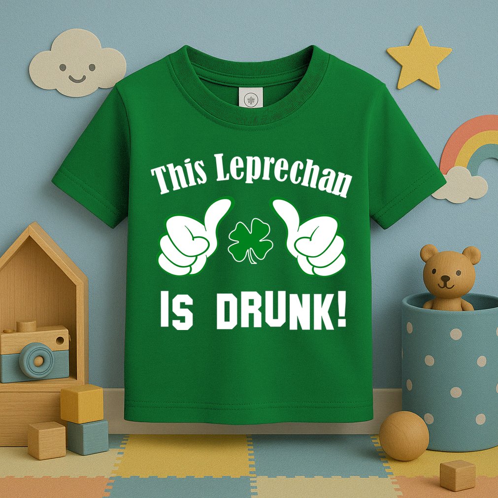 This Leprechaun Is Drunk Toddler T-Shirt