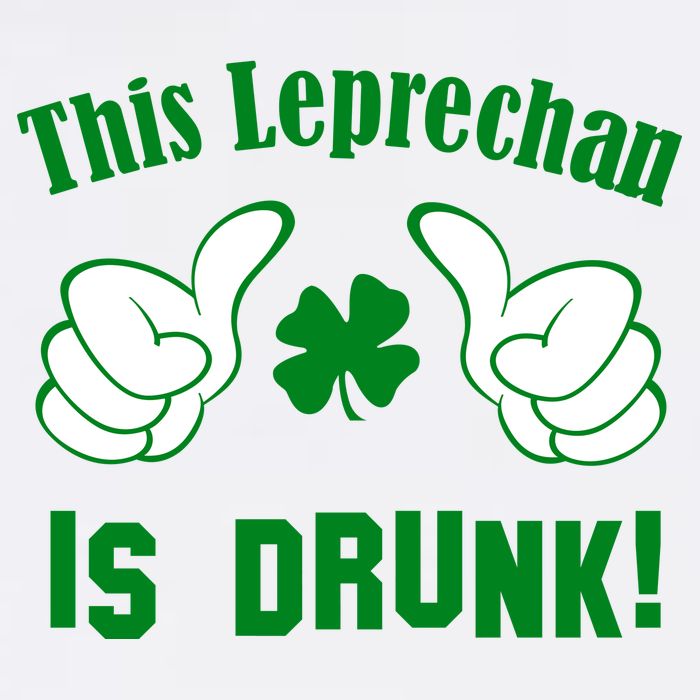 This Leprechaun Is Drunk Garment-Dyed Sweatshirt