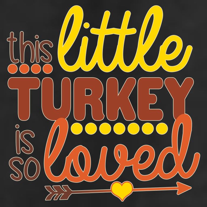 This Little Turkey Is So Loved Adult Drive Performance Visor