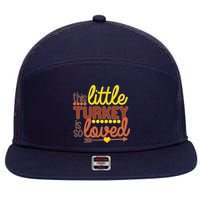 This Little Turkey Is So Loved 7 Panel Mesh Trucker Snapback Hat