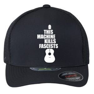 This Machine Kills Facists Flexfit Unipanel Trucker Cap