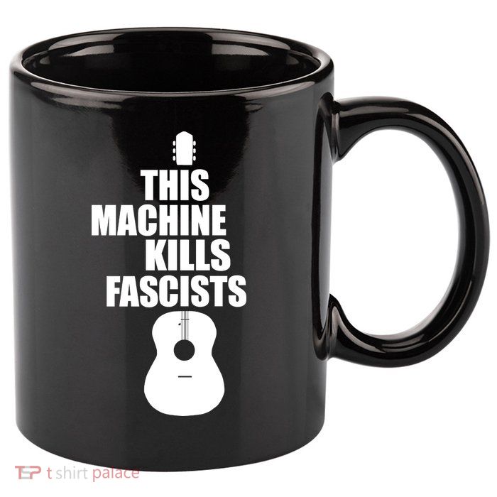 This Machine Kills Facists 11oz C Handle Ceramic Mug