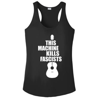 This Machine Kills Facists Ladies PosiCharge Competitor Racerback Tank