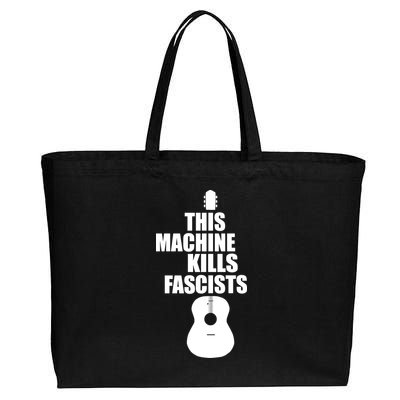 This Machine Kills Facists Cotton Canvas Jumbo Tote