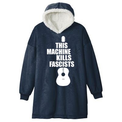 This Machine Kills Facists Hooded Wearable Blanket