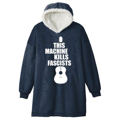 This Machine Kills Facists Hooded Wearable Blanket