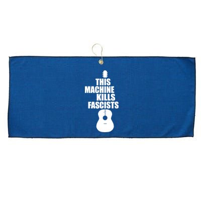 This Machine Kills Facists Large Microfiber Waffle Golf Towel
