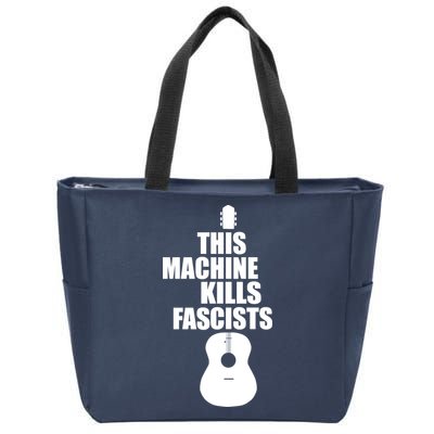 This Machine Kills Facists Zip Tote Bag