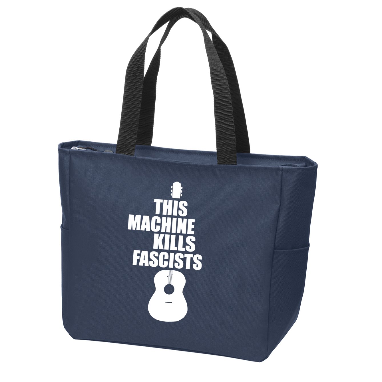 This Machine Kills Facists Zip Tote Bag