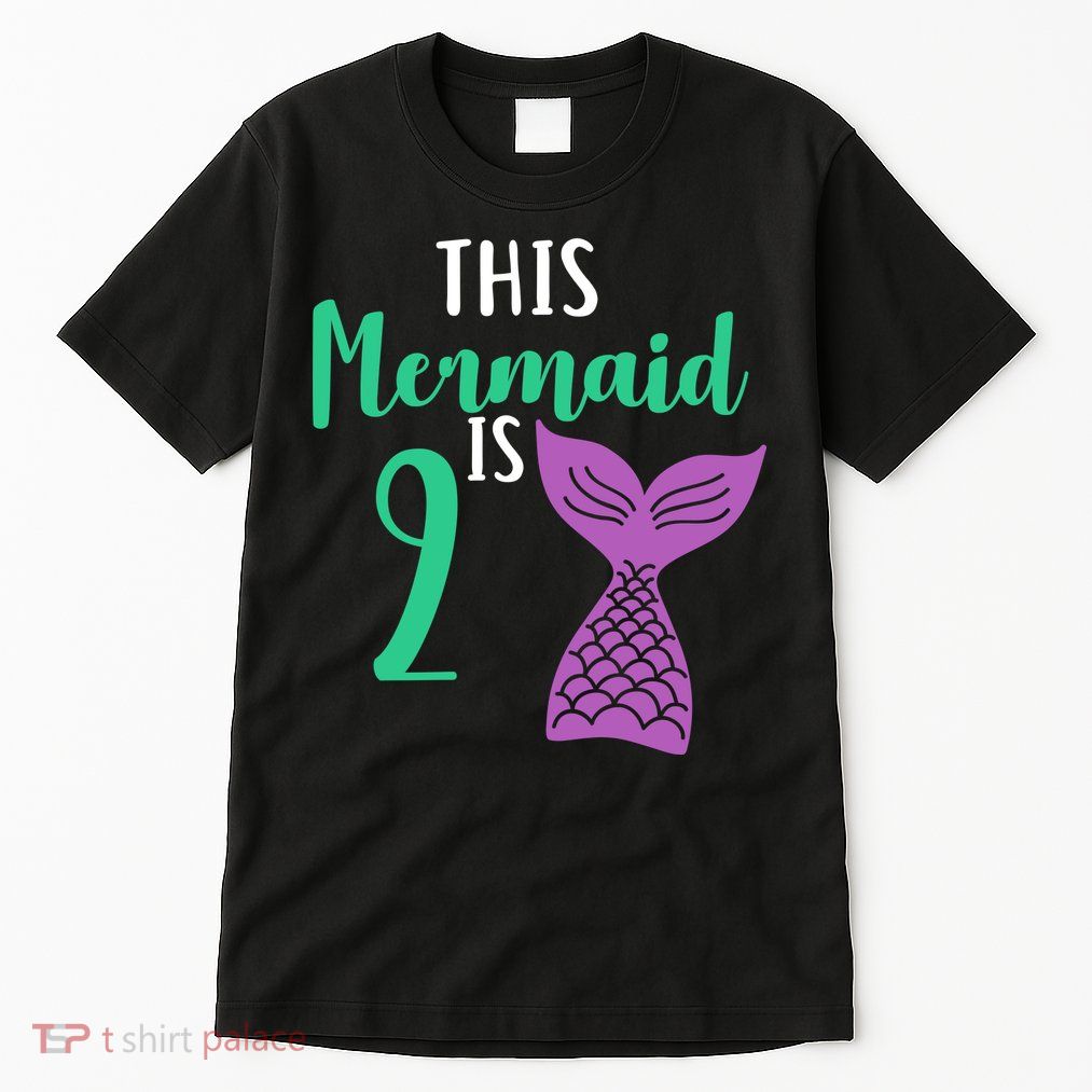 This Mermaid Is 2 Years Old Birthday Tall T-Shirt