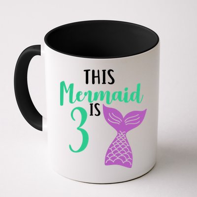This Mermaid Is 3 Years Old Birthday Mug