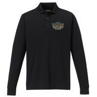 This Message Lasts For Two Minutes Performance Long Sleeve Polo