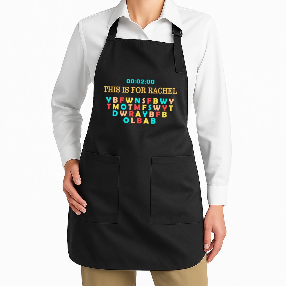 This Message Lasts For Two Minutes Apron
