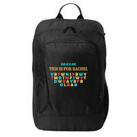 This Message Lasts For Two Minutes City Backpack