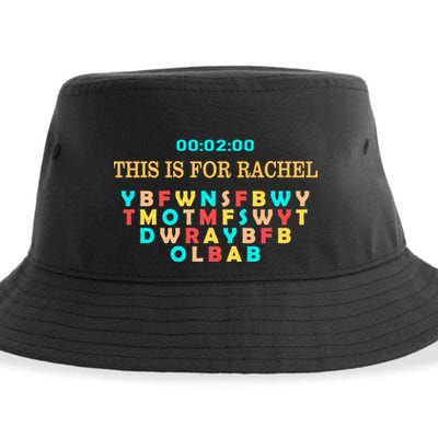 This Message Lasts For Two Minutes Sustainable Bucket Hat