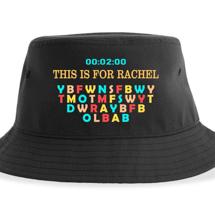 This Message Lasts For Two Minutes Sustainable Bucket Hat