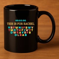 This Message Lasts For Two Minutes 11oz C Handle Ceramic Mug
