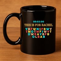 This Message Lasts For Two Minutes 11oz C Handle Ceramic Mug