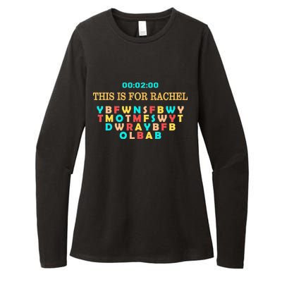 This Message Lasts For Two Minutes Womens CVC Long Sleeve Shirt