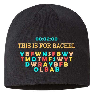 This Message Lasts For Two Minutes Sustainable Beanie