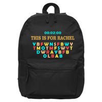 This Message Lasts For Two Minutes 16 in Basic Backpack