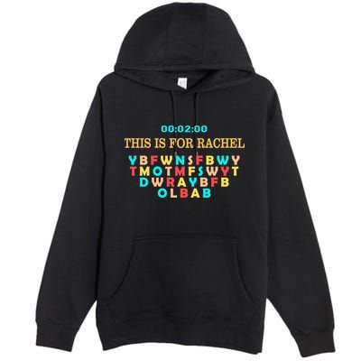 This Message Lasts For Two Minutes Premium Pullover Hoodie