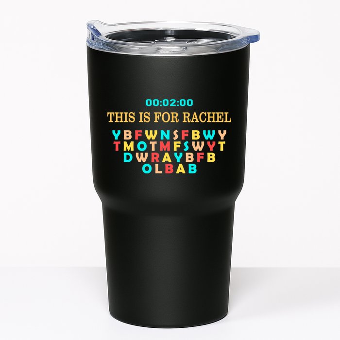 This Message Lasts For Two Minutes Tumbler