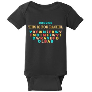 This Message Lasts For Two Minutes Baby Bodysuit