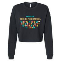 This Message Lasts For Two Minutes Cropped Pullover Crew