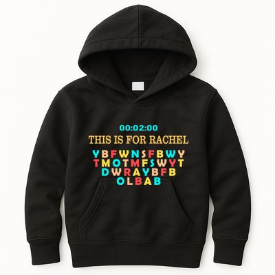 This Message Lasts For Two Minutes Kids Hoodie