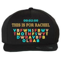 This Message Lasts For Two Minutes Wool Snapback Cap