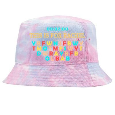 This Message Lasts For Two Minutes Tie-Dyed Bucket Hat