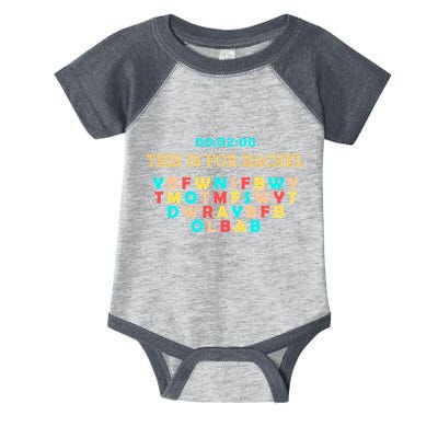 This Message Lasts For Two Minutes Infant Baby Jersey Bodysuit