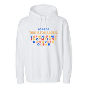 This Message Lasts For Two Minutes Garment-Dyed Fleece Hoodie