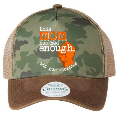 This Mom Has Had Enough End Gun Violence Legacy Tie Dye Trucker Hat