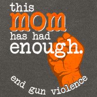 This Mom Has Had Enough End Gun Violence Cotton Canvas Backpack