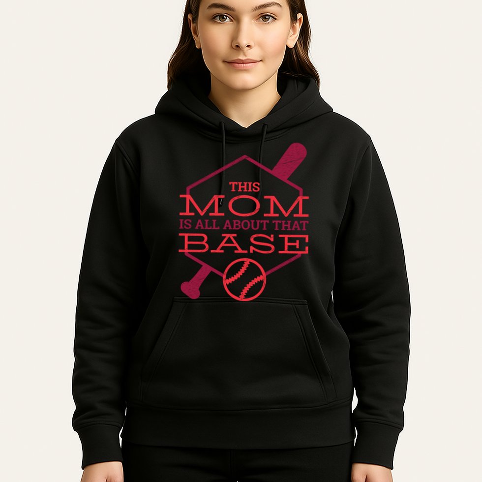 This Mom Is All About That Base Hoodie