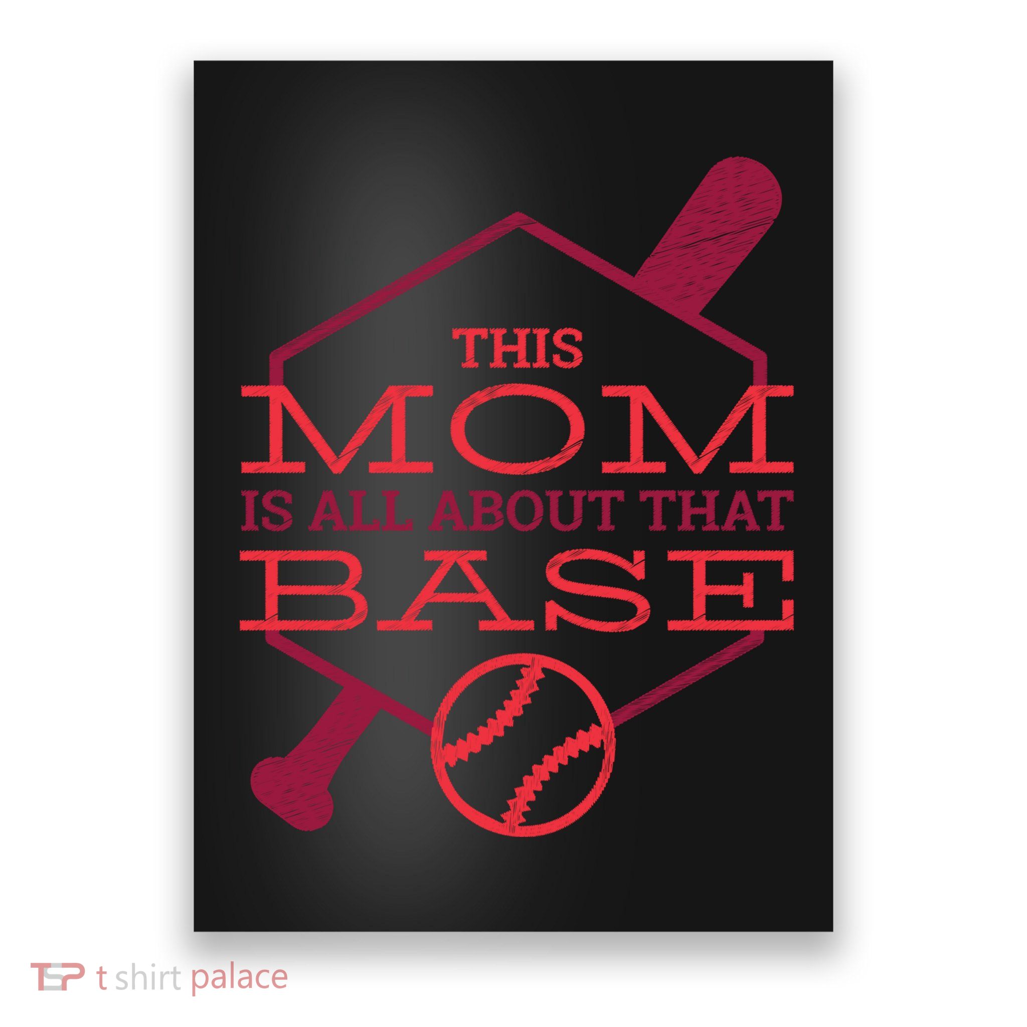 This Mom Is All About That Base Poster