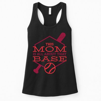 This Mom Is All About That Base Womens Tank Top