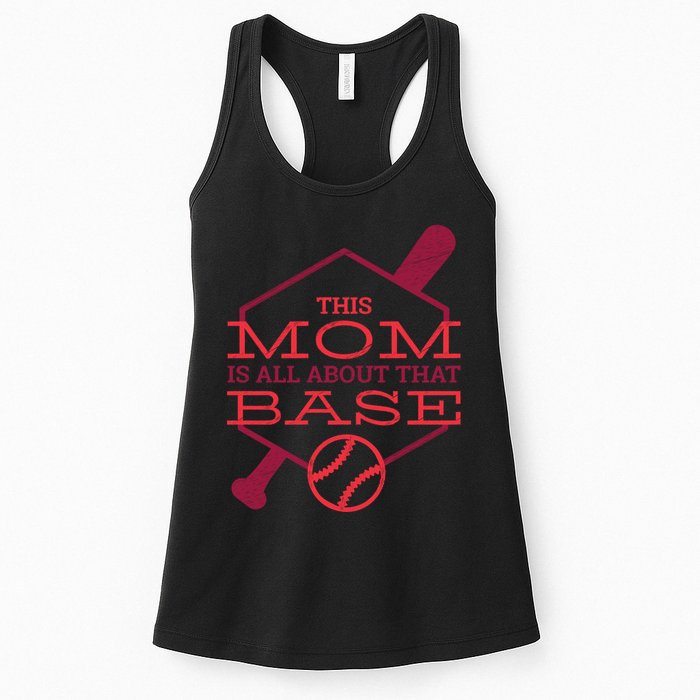 This Mom Is All About That Base Womens Tank Top