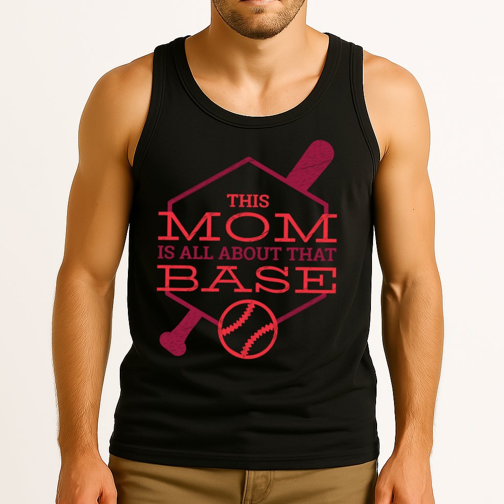 This Mom Is All About That Base Tank Top