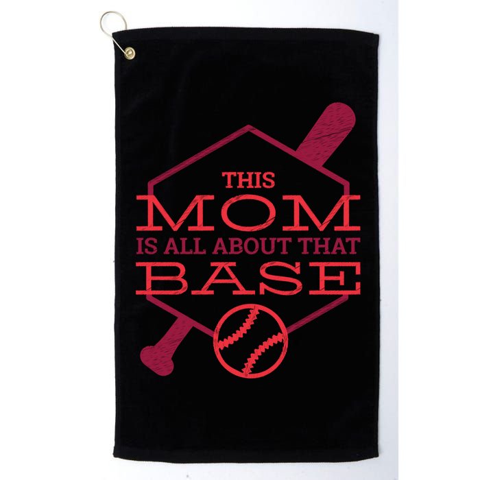 This Mom Is All About That Base Golf Towel