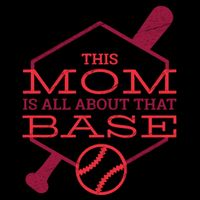 This Mom Is All About That Base Short Acrylic Beanie