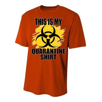 This My Quarantine Shirt Performance Sprint T-Shirt