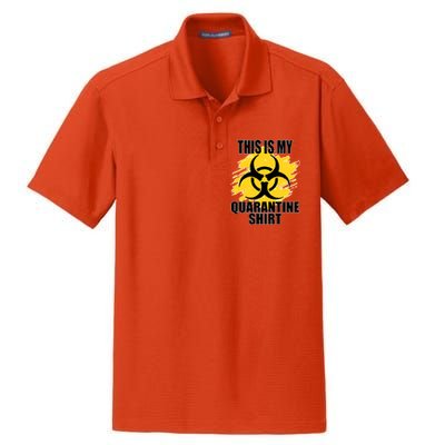 This My Quarantine Shirt Dry Zone Grid Polo